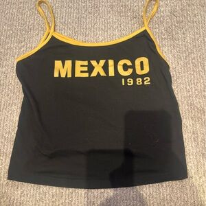 Black and Yellow Women's Tank Top